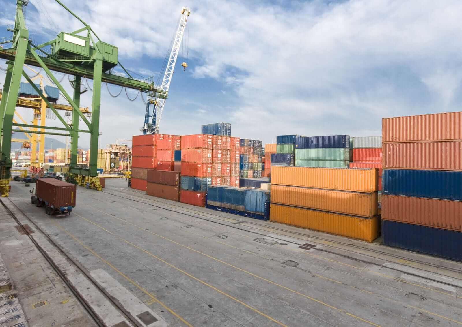Shipping terminal by donvictorio via Shutterstock